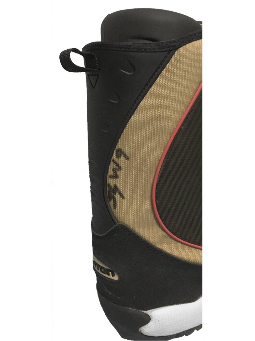 NEW Burton Ruler Womens Snowboard Boots!  9   Black & Tan  Traditional Lace - Picture 2 of 2